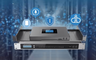Imagen representativa de un equipo de comunicaciones unificadas grandstream marca líder utilizada por Total Redes.