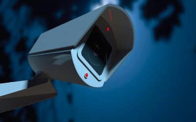 Imagen que representa la solución CCTV de cámara infrarrojo implementada por Total Redes para monitorear aún en la oscuridad.